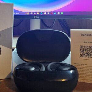 Wireless translator ear buds